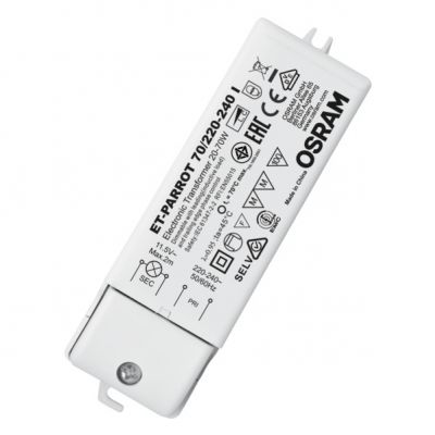 Zasilacz halogenowy 20-70W 230V 12V ET-PARROT 70 4008321111593 LEDVANCE (4008321111593)